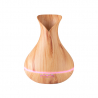 Luftfuktare / aroma diffuser SPA 15 LIGHT WOOD med aromaterapi 400ml med timer