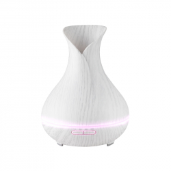 Luftfuktare / aroma diffuser SPA 15 WHITE WOOD 400ml, aromaterapi, timer