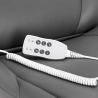 Elektrisk fotvårdsstol / behandlingsbänk AZZURRO 870S PEDI 3-motor grå