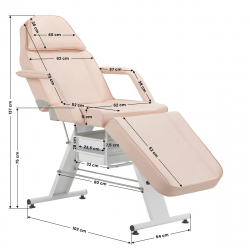 Behandlingsbänk / behandlingsstol rosa Basic 202