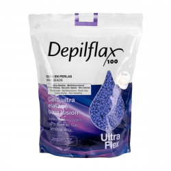 Hårdvax för hårborttagning utan remsor DEPILFLAX Ultra mauve 1000g