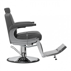 Barberarstol HAIR SYSTEM BM88066 grå